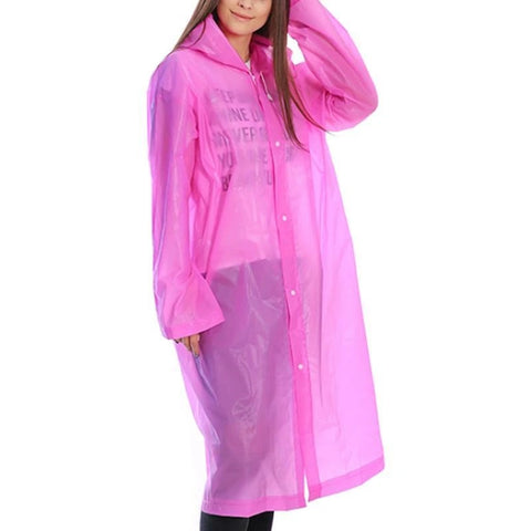 Lightweight Travel Raincoat (Budget-Friendly Protection) - Alt View