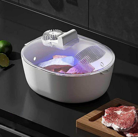 4in1 Defrosting Tray with Drip Basket - DMC Wholesale