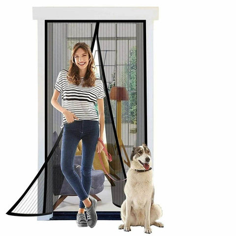 Magic Mesh Magnetic Hands Free Screen Door