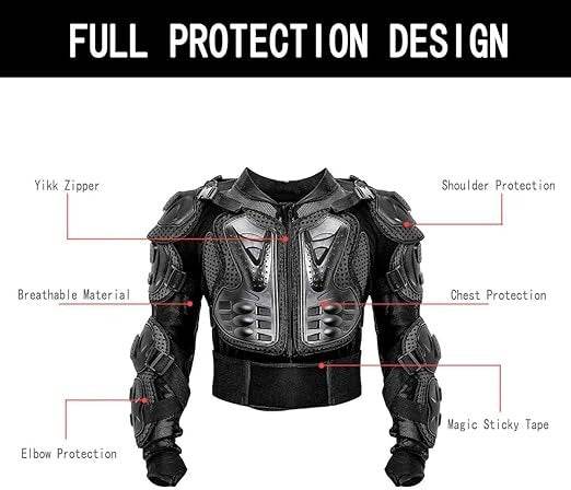 Motorcycle Full Body Riding Armor - DMC Wholesale