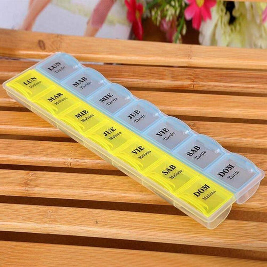 Weekly Pill Organiser (14 Compartment) - DMC Wholesale