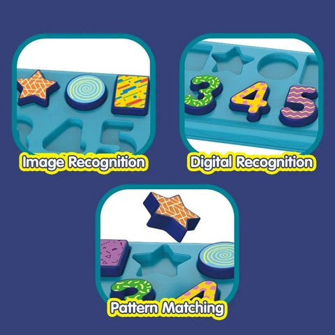 Wisdom Education Shape And Number Board - Alt View