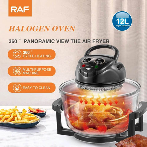 Electric Convection Halogen Oven (12L) - Alt View