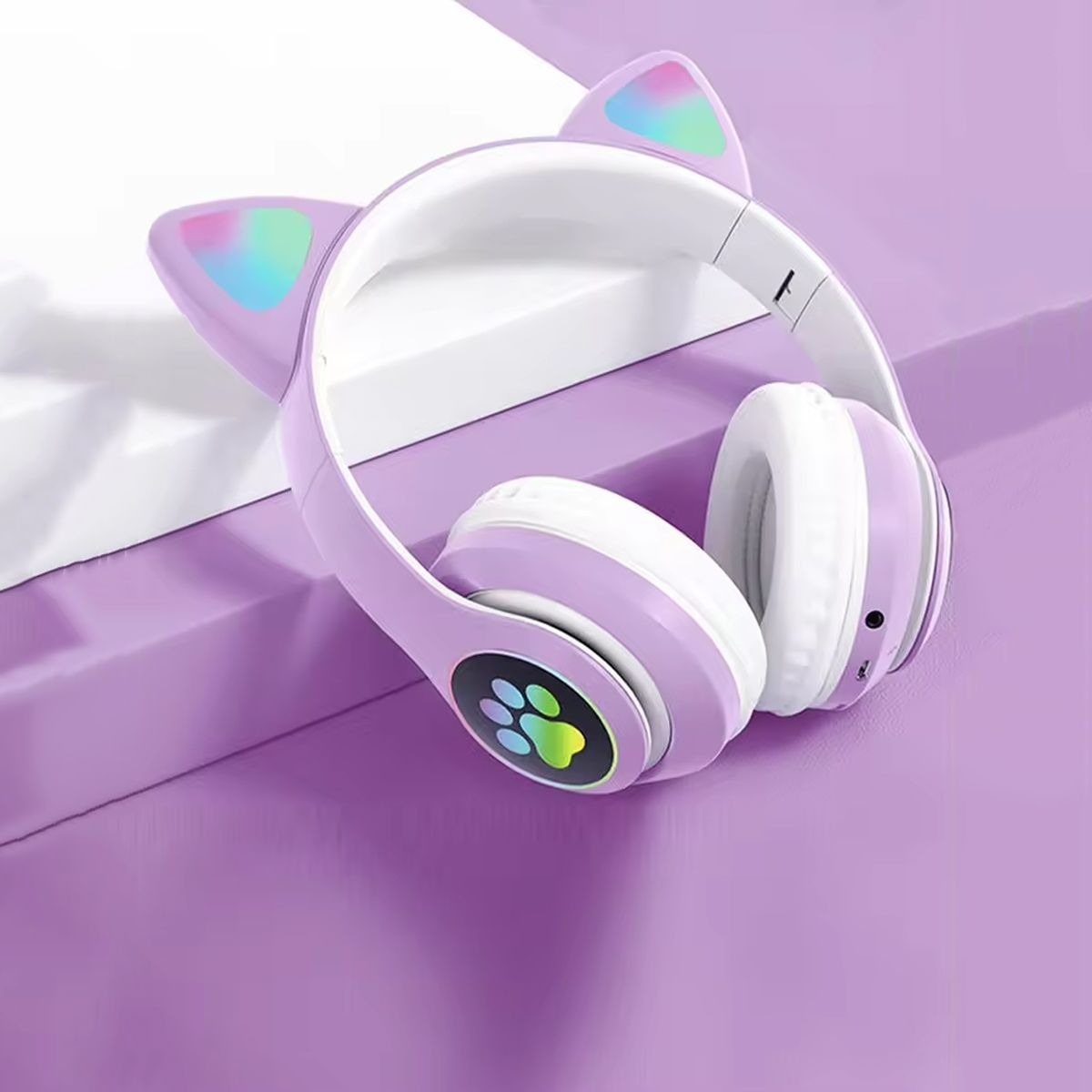 Cat Ear Bluetooth Headphones Headset