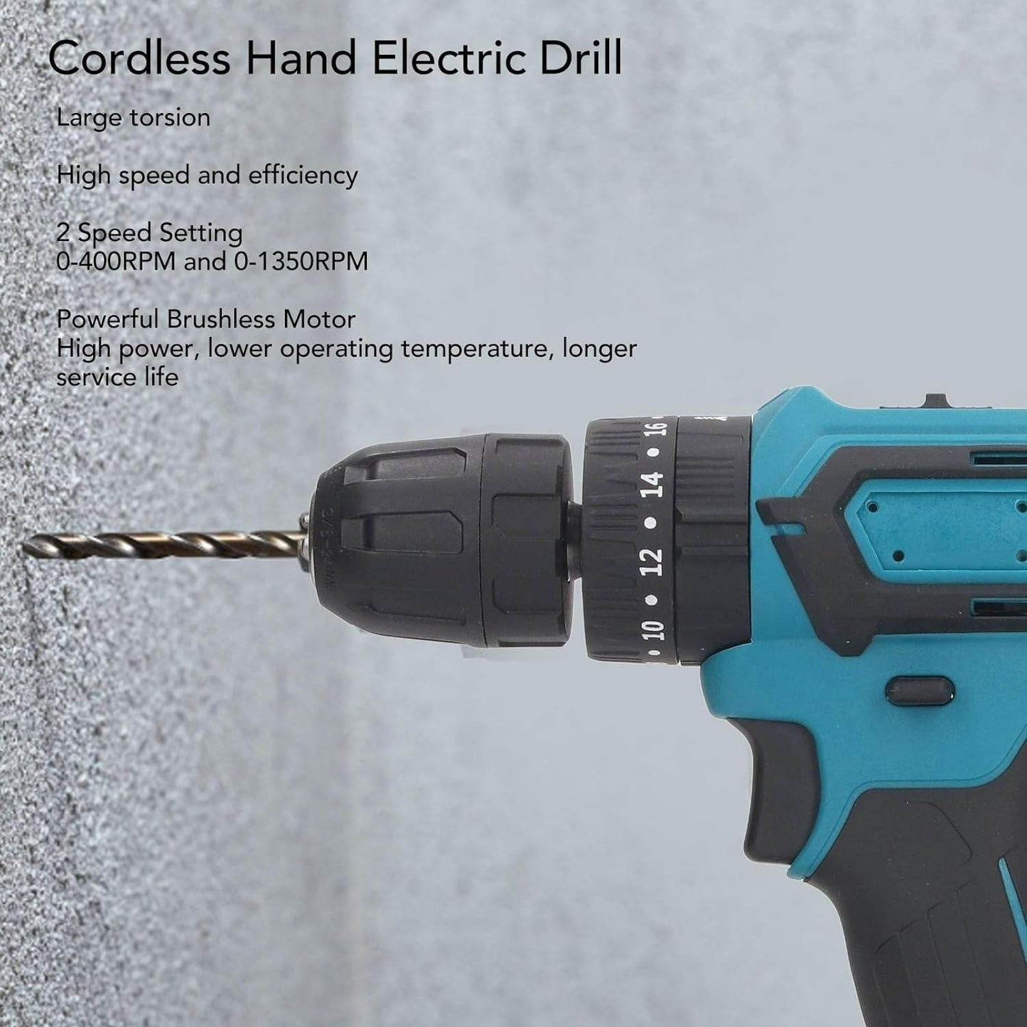 Cordless Drill Kit (2 Batteries)(24V) - DMC Wholesale