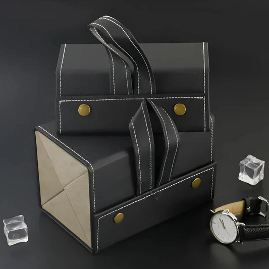 Foldable Eyeglasses Travel Organizer Case (4 Slots)