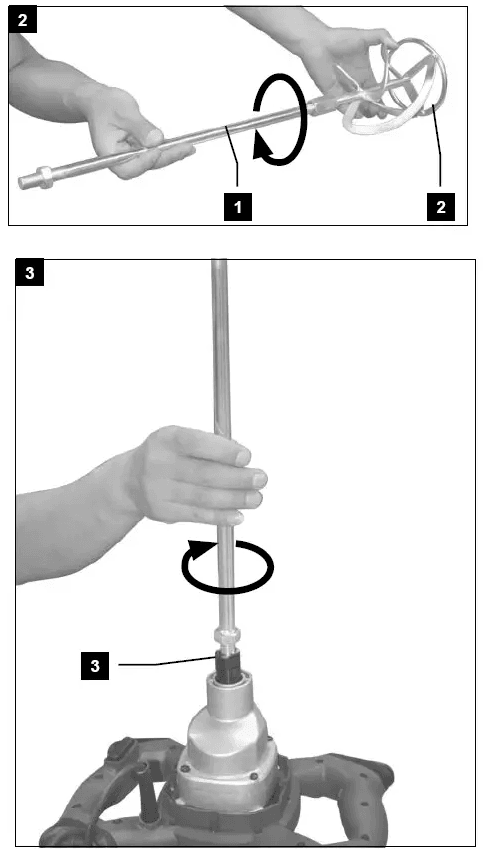 Electric Paddle Mixer (1200W) - DMC Wholesale