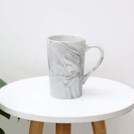 Marble Effect Cup (400ml) - DMC Wholesale