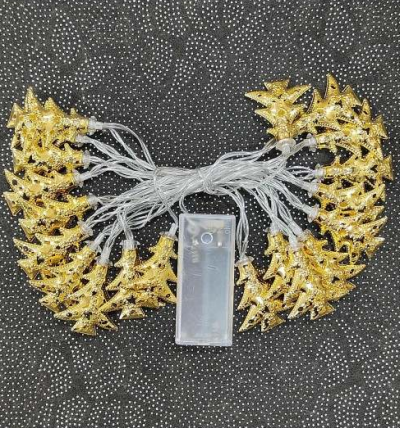 Battery Operated Golden Christmas Tree String Lights (20L)(3M)(Yellow)