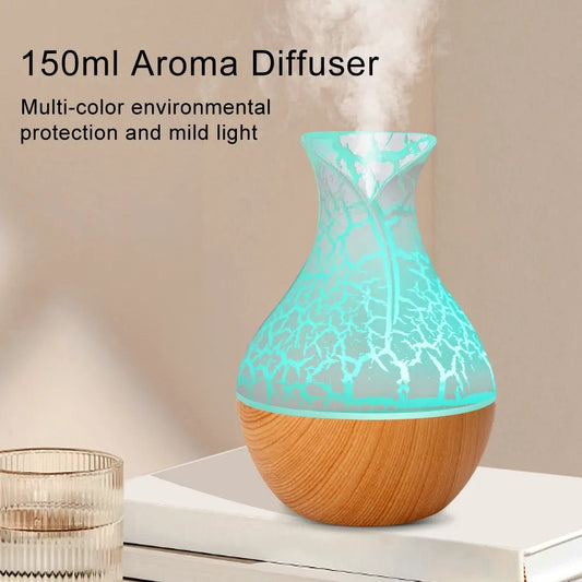 Colorful LED Night Light USB Aromatherapy Humidifier