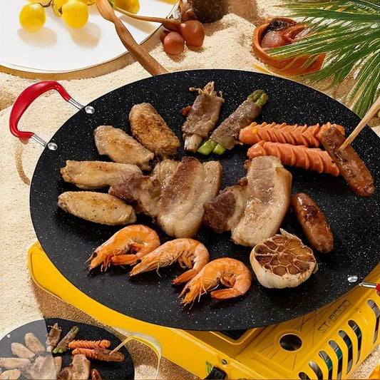 Steel Plate Multi Griddle (38cm) - DMC Wholesale