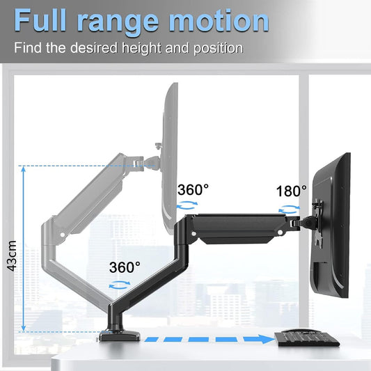 Single Monitor Desk Mount (17 - 32 inch)