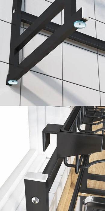 2 Tier Over Sink Dish Drying Rack Kitchen Organizer - DMC Wholesale