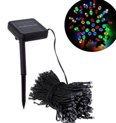 Solar Garden LED Decorative Lights (10m) - Alt View