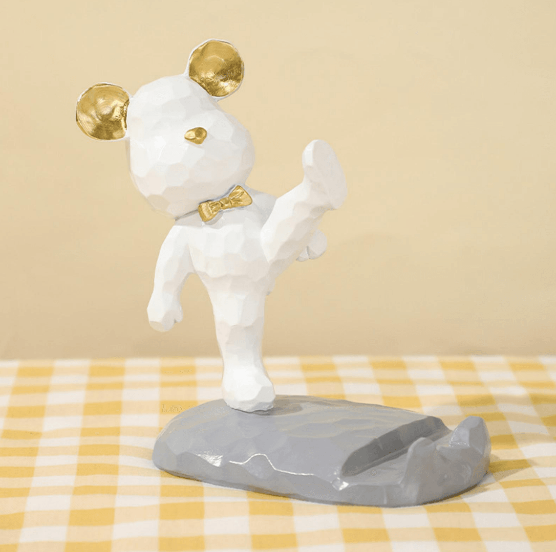 Bear Sculpture Mobile Phone Stand - DMC Wholesale