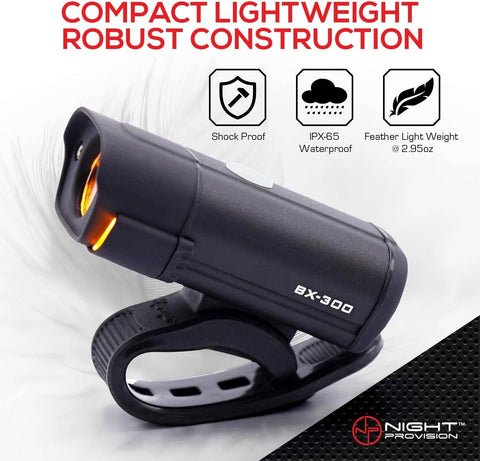 Rechargeable Bicycle Light Set (2pcs) - Alt View