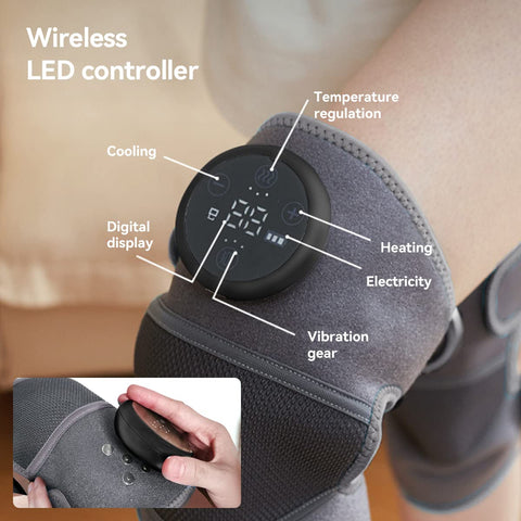 Rechargeable Heated Knee Shoulder Massager - Alt View