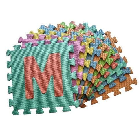 Mini Alphabetic Puzzle Foam Mat (30x30cm)(10pcs)