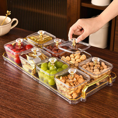 Multifunctional Snacks Dish Tray (8 Bowls) - DMC Wholesale