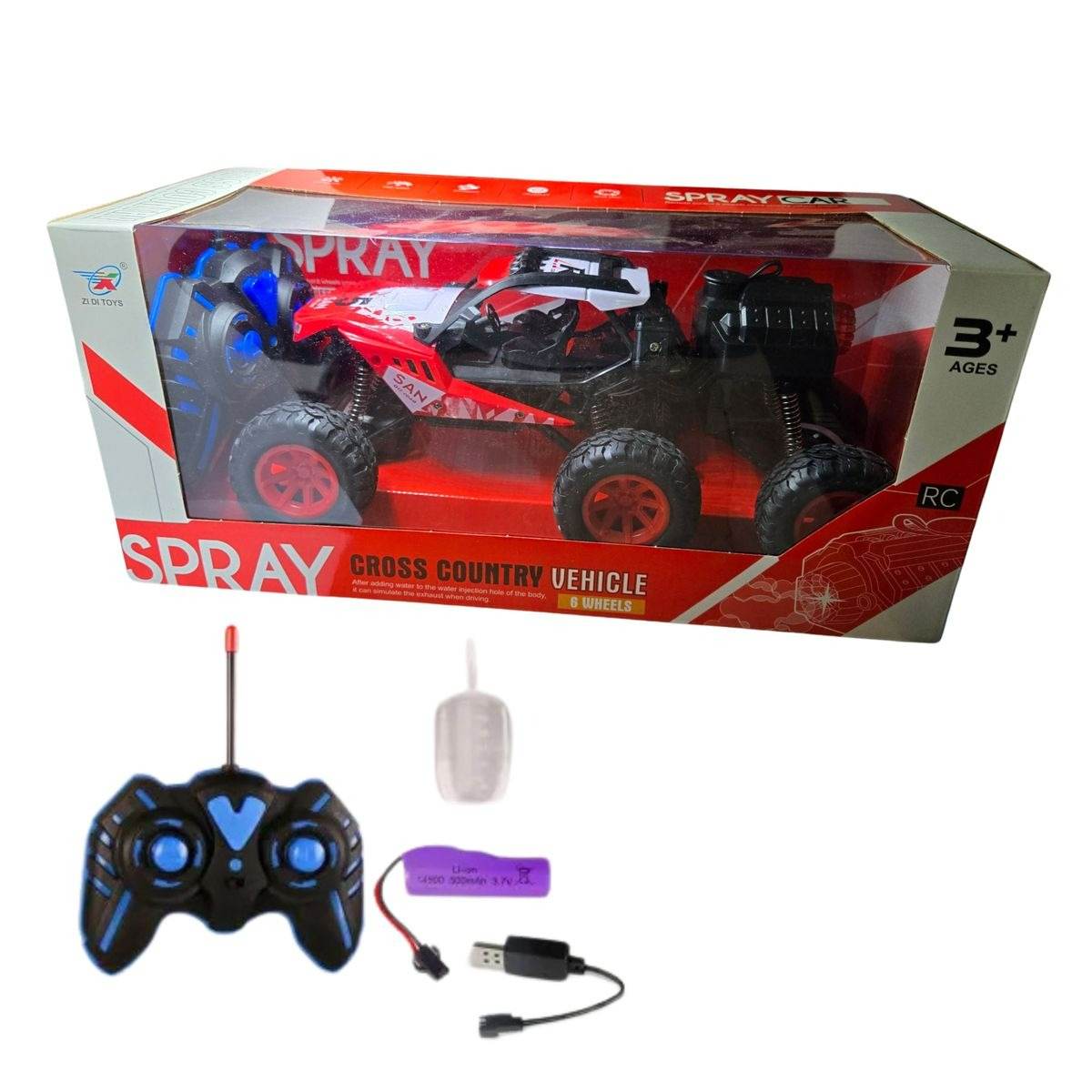 Six Wheel Cross Country Spray Car - DMC Wholesale