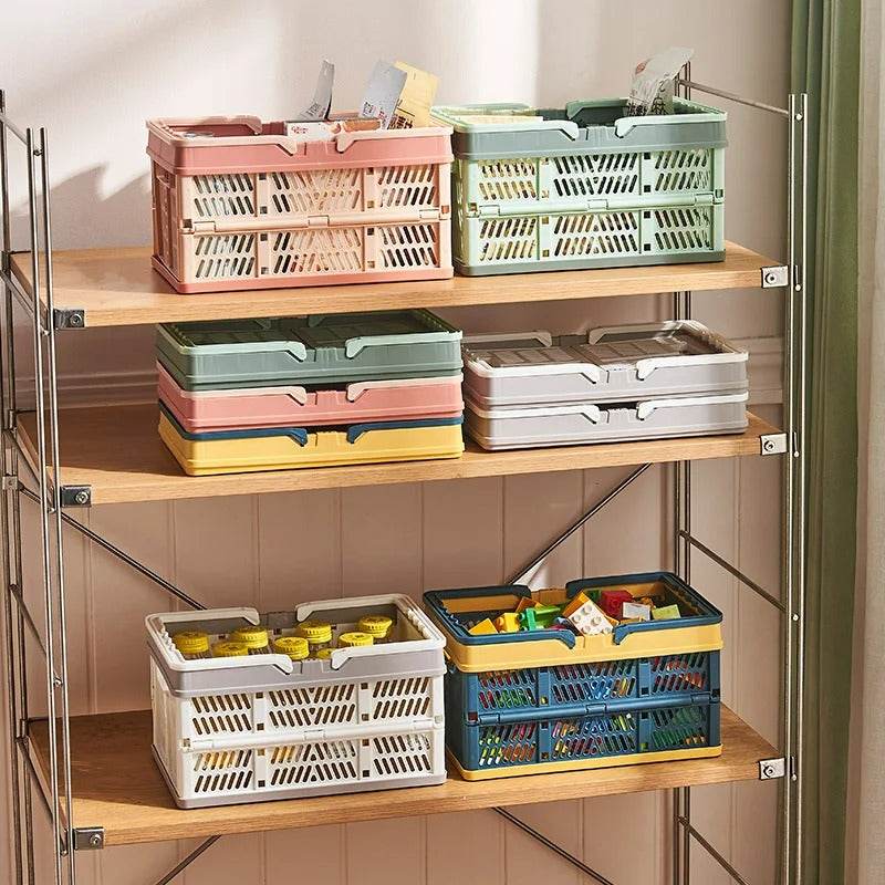 Collapsible Foldable Storage Shopping Basket - DMC Wholesale