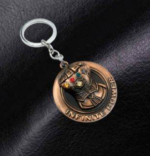 Avengers Thanos Infinity Gauntlet Keyring - Alt View
