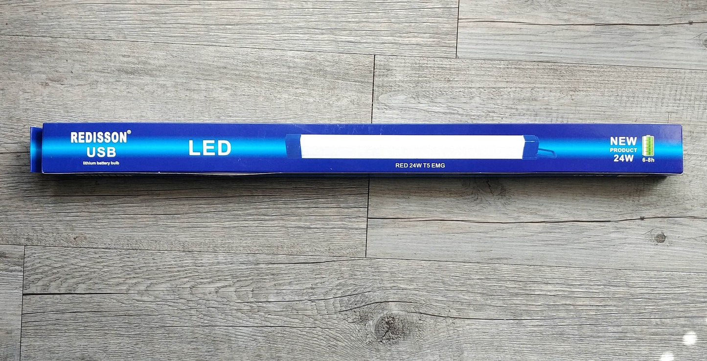 Rechargeable Portable LED Tube Light (32cm) - DMC Wholesale