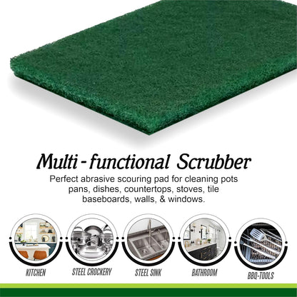 Durable Scouring Pad Set (10 pcs)