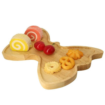 Wooden Butterfly Fruit Plate - DMC Wholesale
