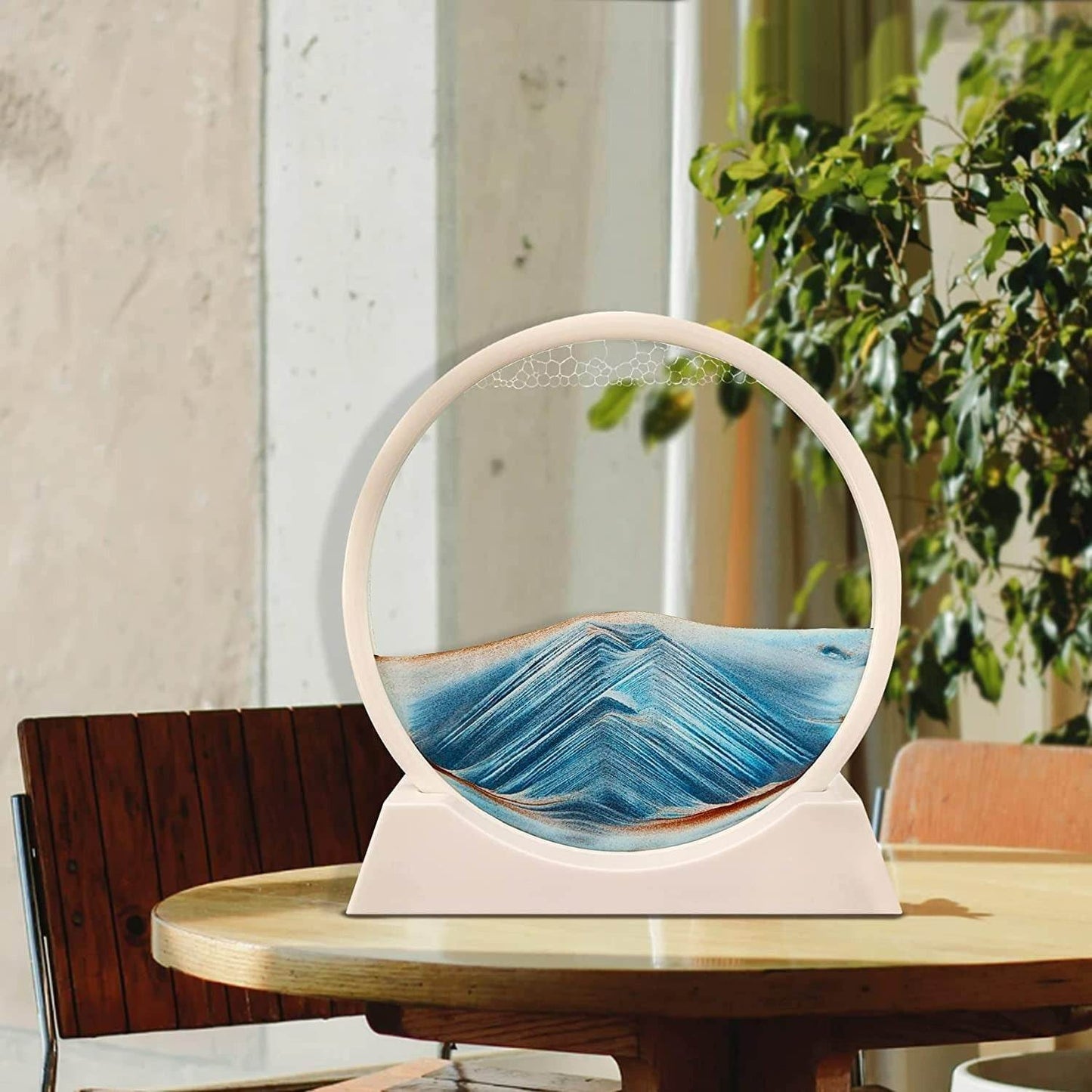 Moving Sand Art 3D Seascape Relaxing Display (Large)(25.5cm) - DMC Wholesale