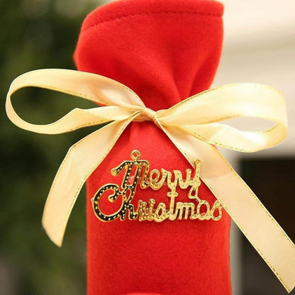 Christmas Decorative Wine Bottle Cover - DMC Wholesale