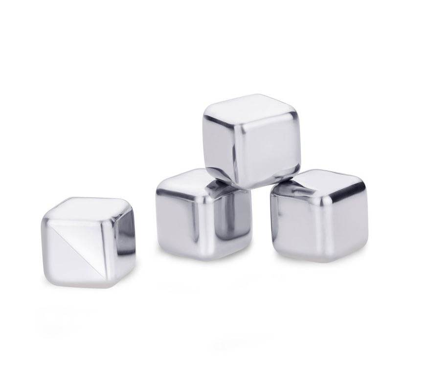 Reusable Stainless Steel Ice Cubes (8 pcs) - DMC Wholesale
