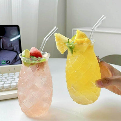 Pineapple Drinking Glass (450ml)(Each) - DMC Wholesale