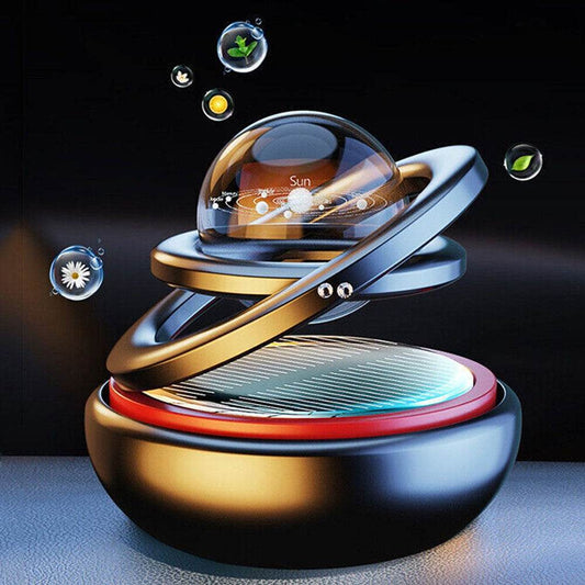 Solar Power Auto Car Rotate Aromatherapy Air Freshener - DMC Wholesale
