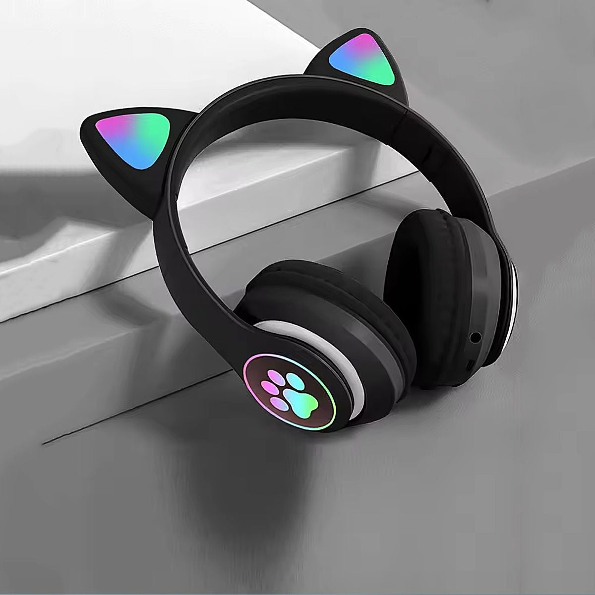 Cat Ear Bluetooth Headphones Headset