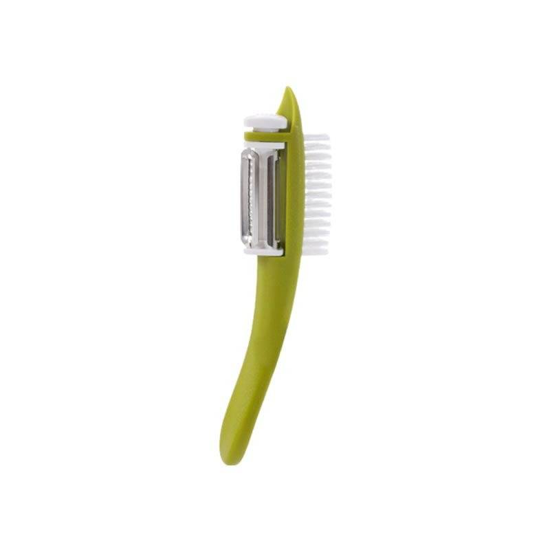 Multifunctional Vegetable Peeler With Cleaning Brush - DMC Wholesale