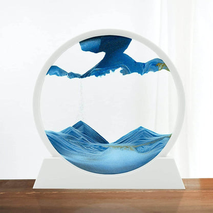 Moving Sand Art 3D Seascape Relaxing Display (Large)(25.5cm) - DMC Wholesale