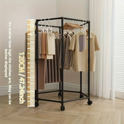 Hexagonal Freestanding Clothes Drying Rack