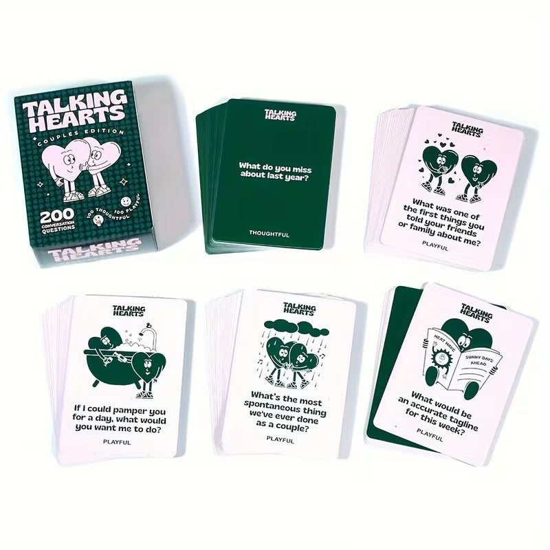 Talking Hearts Couples Edition Card Game