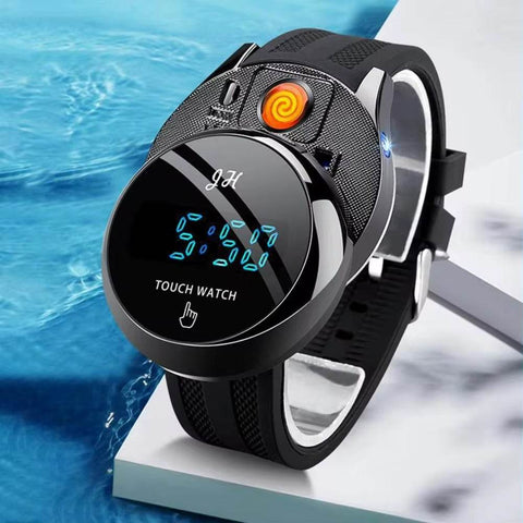 Multifunctional Smartwatch With Lighter - Alt View