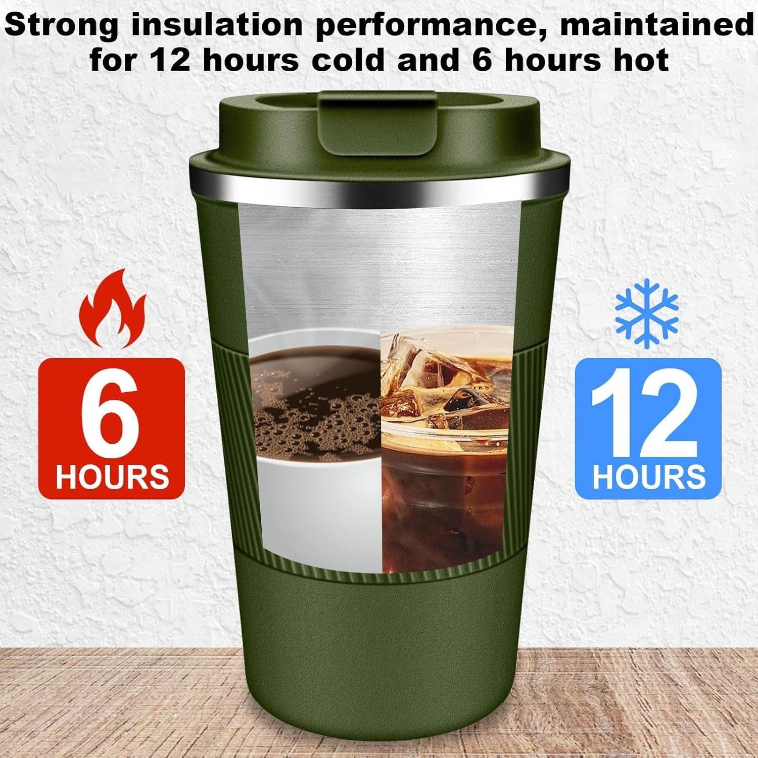 Stainless Steel Vacuum Travel Cup (510ml) - DMC Wholesale