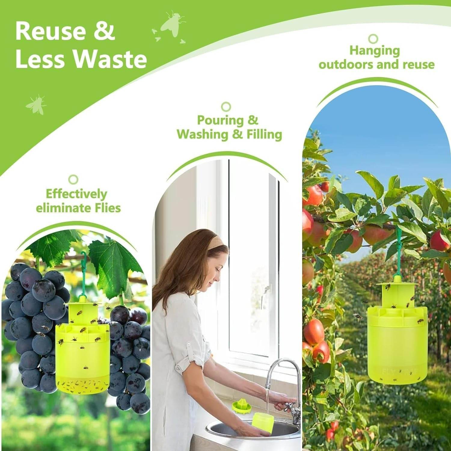 Outdoor Hanging Fly Trap - DMC Wholesale