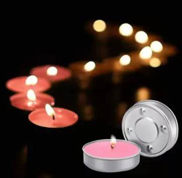 Coloured Tea Light Candles (50 pcs) - DMC Wholesale