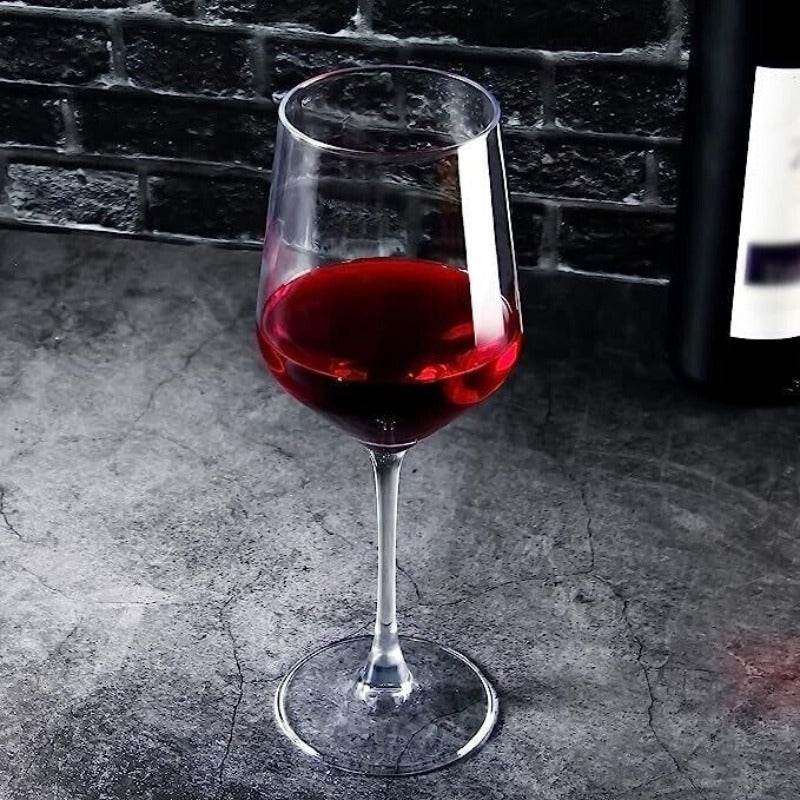 Larger Wine Glasses (Clear)(6 pcs) - DMC Wholesale