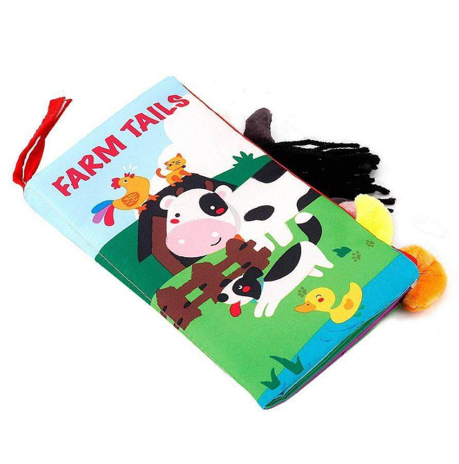 Farm Touch and Feel Crinkle Tail Books - DMC Wholesale