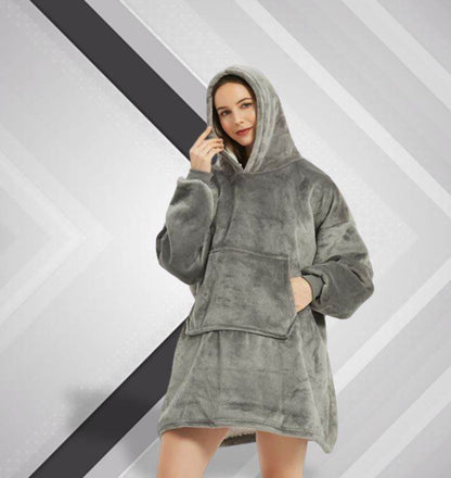 Huggle Hoodie (Grey) - DMC Wholesale