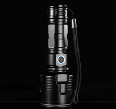 Ultra Bright High Lumens LED Flashlight (16.5cm) - DMC Wholesale