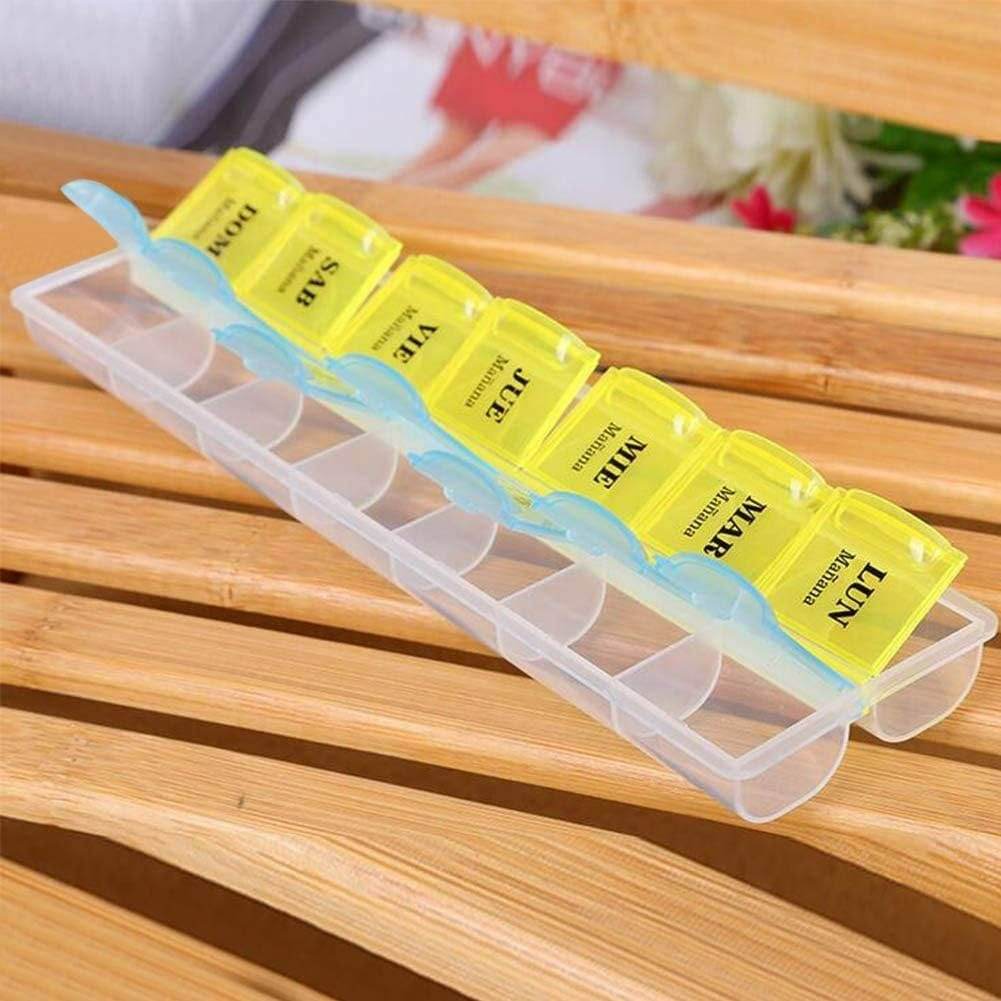Weekly Pill Organiser (14 Compartment) - DMC Wholesale