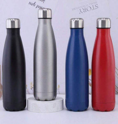 Double Wall Vacuum Insulated Stainless Steel Bottle (500ml) - DMC Wholesale