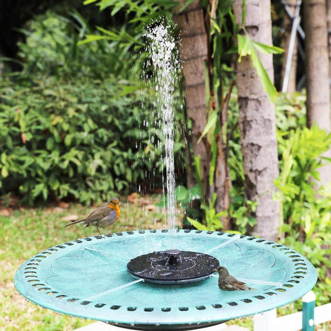 Solar Powered Fountain Pond Pump - Alt View